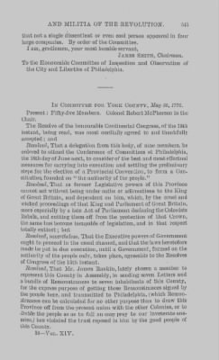 Volume XIV > Muster Rolls and Papers Relating to the Associators and Militia of the county of York.