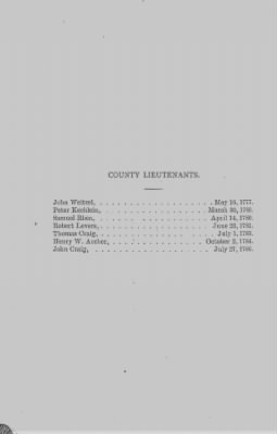 Volume XIV > Muster Rolls and Papers Relating to the Associators and Militia of the County of Northampton.