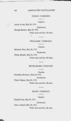 Volume XIV > Muster Rolls and Papers Relating to the Associators and Militia of the County of Northampton.