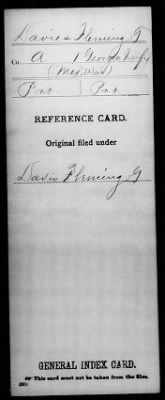 Thumbnail for Fleming G > Davies, Fleming G (Pvt)