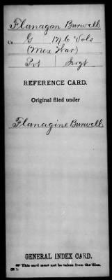 Thumbnail for Burwell > Flanagan, Burwell (Pvt)