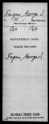 Thumbnail for George I > Faigan, George I (Pvt)