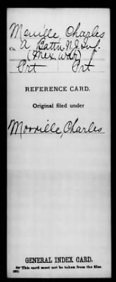 Thumbnail for Charles > Mouille, Charles (Pvt)