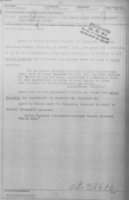 Old German Files, 1909-21 > Andrew Ravander (#8000-38610)