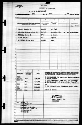 Thumbnail for Bailey (DD-492) > 1943