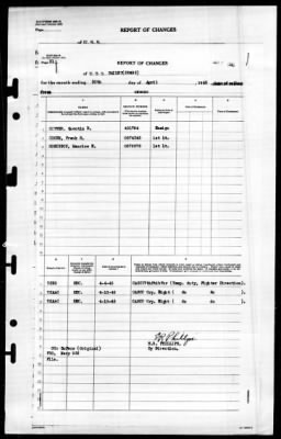 Thumbnail for Bailey (DD-492) > 1945