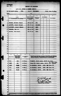 Doyle C Barnes (DE-353) > 1944