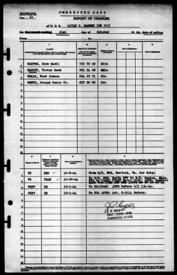 Doyle C Barnes (DE-353) > 1944