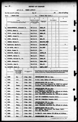 Corson (AVP-37) > 1945