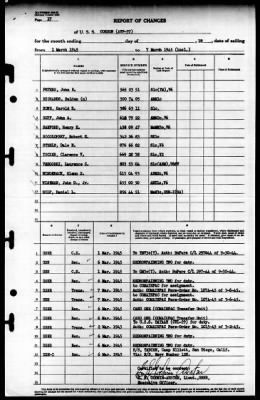 Corson (AVP-37) > 1945