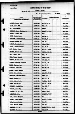 Corson (AVP-37) > 1945