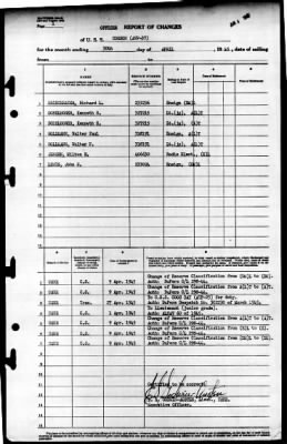 Corson (AVP-37) > 1945