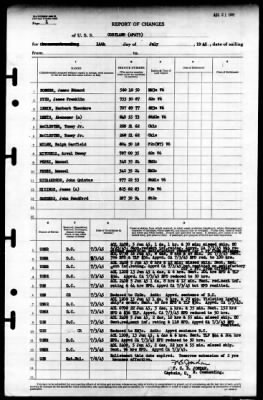 Cortland (APA-75) > 1945