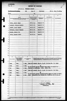 Cortland (APA-75) > 1945