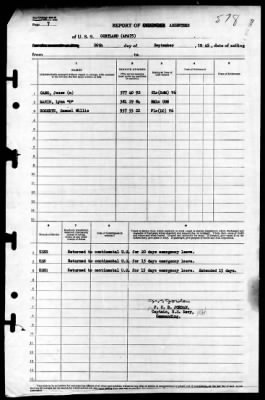 Cortland (APA-75) > 1945