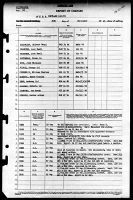 Cortland (APA-75) > 1945