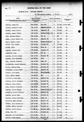 Cortland (APA-75) > 1945