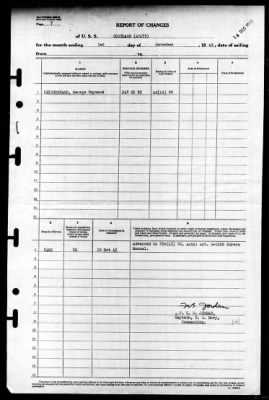 Cortland (APA-75) > 1945