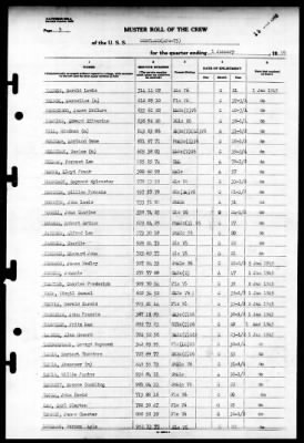 Cortland (APA-75) > 1946