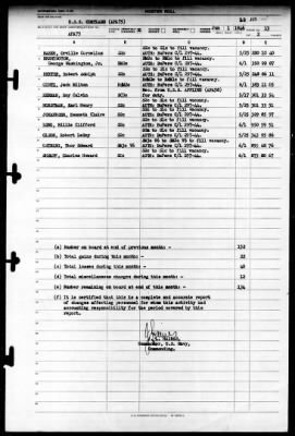 Cortland (APA-75) > 1946