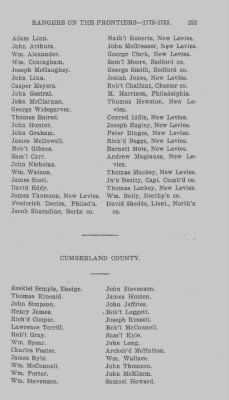 Volume XXIII > Muster Rolls of the Navy and Line, Militia and Rangers, 1775-1783. with List of Pensioners, 1818-1832.