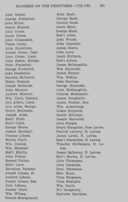 Volume XXIII > Muster Rolls of the Navy and Line, Militia and Rangers, 1775-1783. with List of Pensioners, 1818-1832.