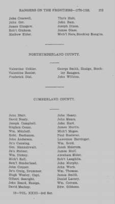 Thumbnail for Volume XXIII > Muster Rolls of the Navy and Line, Militia and Rangers, 1775-1783. with List of Pensioners, 1818-1832.