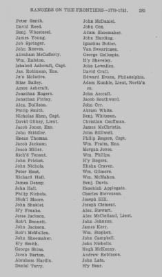 Volume XXIII > Muster Rolls of the Navy and Line, Militia and Rangers, 1775-1783. with List of Pensioners, 1818-1832.