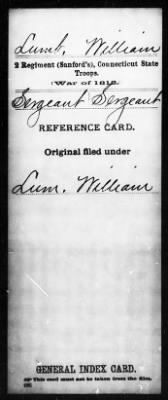 Thumbnail for William > Lumb, William (Sergeant)