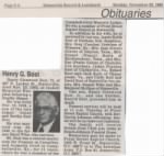 Thumbnail for Henry Glenwood Bost Obituary