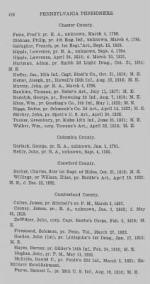 Thumbnail for Volume XXIII > Muster Rolls of the Navy and Line, Militia and Rangers, 1775-1783. with List of Pensioners, 1818-1832.