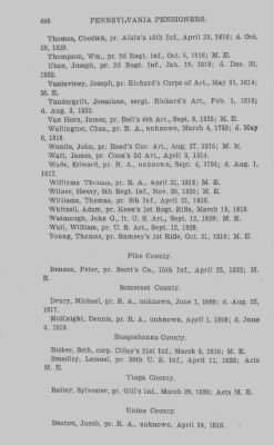 Thumbnail for Volume XXIII > Muster Rolls of the Navy and Line, Militia and Rangers, 1775-1783. with List of Pensioners, 1818-1832.