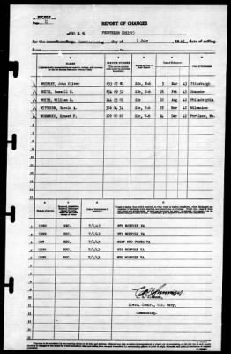 Fechteler (DE-157) > 1943