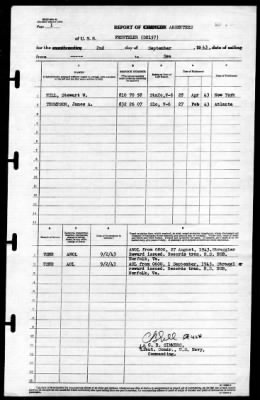 Fechteler (DE-157) > 1943