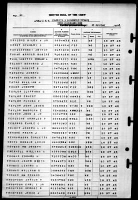 Franklin D Roosevelt (CVB-42) > 1945