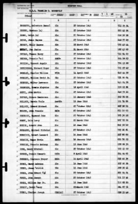 Franklin D Roosevelt (CVB-42) > 1946