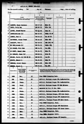 Grundy (APA-111) > 1946