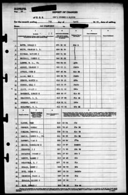 General GO Squier (AP-130) > 1944