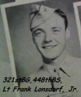 Thumbnail for Cadet AUS Lt Frank Lonsdorf, Jr. B-25 Pilot /321st BG, 448th BS /MTO