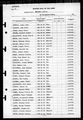 Webster (ARV-2) > 1945