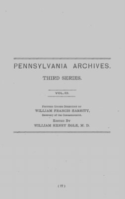 Thumbnail for Volume XXVII > Minutes of the Board of Property and Other References to Lands in Pennsylvania. Including Propriety (Old) Rights.