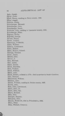 Volume XIII > Alphabetical List of Revolutionary Soldiers 1775-1783.