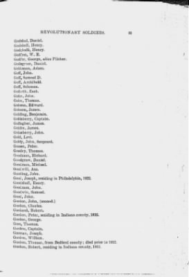 Volume XIII > Alphabetical List of Revolutionary Soldiers 1775-1783.