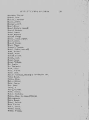 Volume XIII > Alphabetical List of Revolutionary Soldiers 1775-1783.