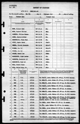 Knox (APA-46) > 1945