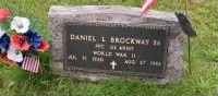 Thumbnail for Gravemarker - Daniel L Brockway, Sr.