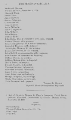 Thumbnail for Volume XV > Rolls of Soldiers of the Revolution, Pennsylvania Line, Found in the Department of State, Washington, D. C.