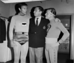 Adam West, Bob Kane & Frank Gorshin