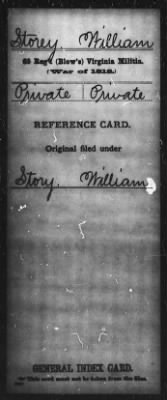 Thumbnail for William > Storey, William (Pvt)