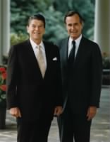 President Reagan and Vice President Bush